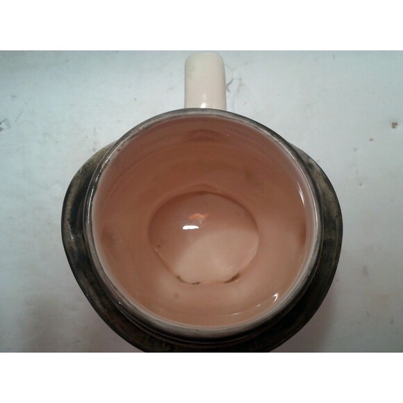 Quon Quon Mug Cup Toby Style Japan Figural Vtg 1981 Chaplin Mustache - Picture 5 of 6